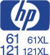 hp61/61XL/121/121XL